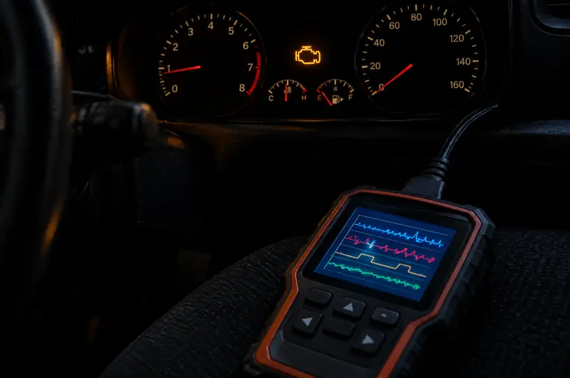 Diagnostics & Check Engine light at the REX shop